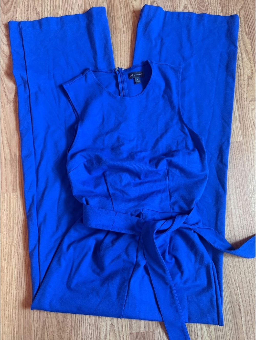 The Limited Bright Blue Wide Leg Jumper Size 2